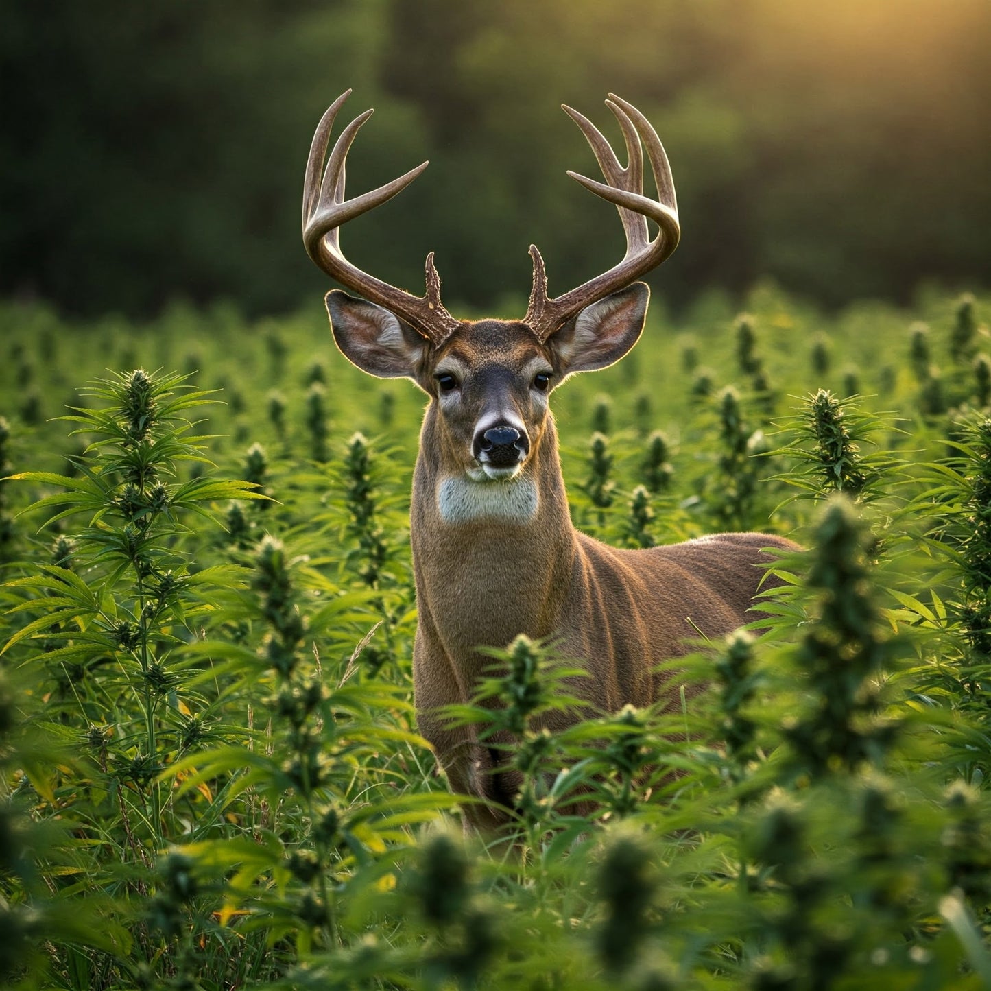 Buck Wild & Baked Tee