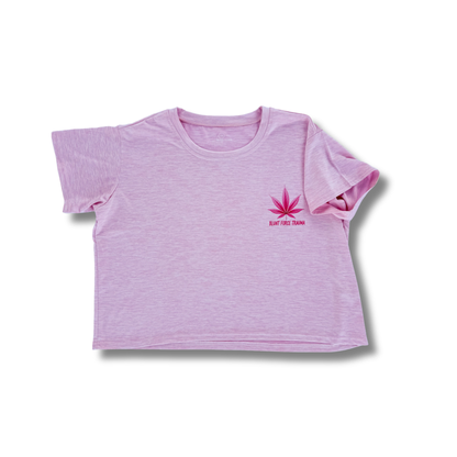 Canna-Queen Crop Tee